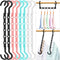 Closet Organizers and Storage, 8 Pack Upgraded Cascading Hangers for Heavy Clothes, Magic Closet Organization