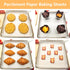 50Pcs 8x8 In Parchment Paper Sheets, White Precut Baking Paper for Cookies, Cooking, Frying, Air Fryer, Grilling Rack,