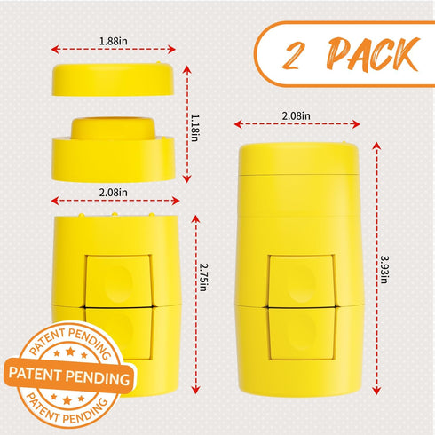 2 1 2 Pack Upgraded in Egg Shell Opener, Hard Boiled Egg Peeler Cracker with Piercer, Cute Egg Separator for Raw Eggs