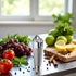 Jinshining Silver Multifunctional Kitchen Stainless Steel Ginger Garlic Nutmeg Grater Nut Walnut Lemon Hand Planer Tool