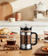French Press Coffee Maker - 21OZ Classic Glass Coffee Press, Heat-Resistant Borosilicate Glass Coffee Pot