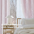2 84 Inches 52 84 Inch BGment Baby Pink Blackout Curtains Panels for Girls Bedroom, Nursery Curtains Long Silver