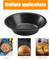 5 Inch Mini Pie Pans, Round Bakeware Set for Baking Pies, Cakes, Tarts, Desserts, Black