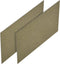 MECCANIXITY Microwave Oven Waveguide Cover Mica Repairing Plate, Pack of 2 for Kitchen 150x100x0.5mm