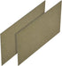 MECCANIXITY Microwave Oven Waveguide Cover Mica Repairing Plate, Pack of 2 for Kitchen 150x100x0.5mm