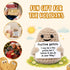 TOYMIS Mini Funny Knitted Wool Potato Toy with Positive Card - Creative Cute Crochet Doll Cheer Up Gift for Friends