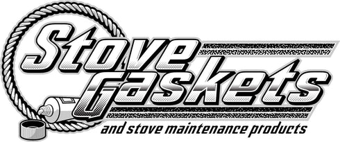 LavaLock Wood Stove Replacement Gasket, Graphite Impregnated Fiberglass, 5/8" x 84" Rope