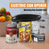 Electric Can Opener, Automatic Hands-Free Smooth Edge Can Opener for Home Kitchens and Seniors, Battery Operated