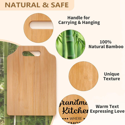 Unique Cutting Board for Mom, Birthday Gifts for Mom, Best Mom Gifts from Daughter Son, Christmas Gift Ideas