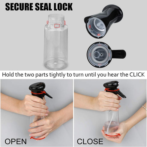 2 Pack MORDEN MS Oil Sprayer for Cooking, Oil Sprayer Mister Olive Oil Dispenser Bottle for Kitchen Air Fryer BBQ Salad