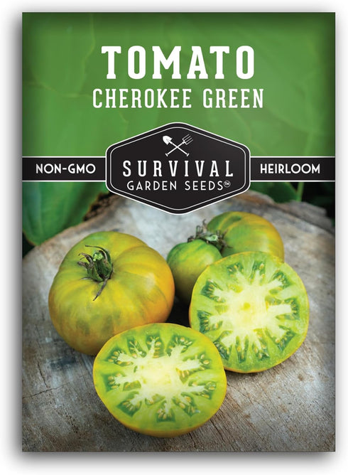 Cherokee Green Tomato Seeds for Planting Heirloom Green Tomato Variety with Rich