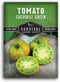 Cherokee Green Tomato Seeds for Planting Heirloom Green Tomato Variety with Rich