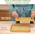 16oz, Bamboo Tofu Press, Built in Tofu Strainer and Drip Tray with Cheesecloth- Easily Remove Water from Tofu, Tofu