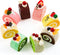 Civaner 8 Pieces Realistic Artificial Simulation Cake Dessert Mixed Fake Food for