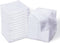 Living Fashions Premium White Cotton Washcloths Set of 24 - Thick Loop