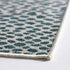 Unique Loom Outdoor Collection Area Rug - Cape Town, Teal/Ivory (2' 2" x 3' 1" Rectangle)