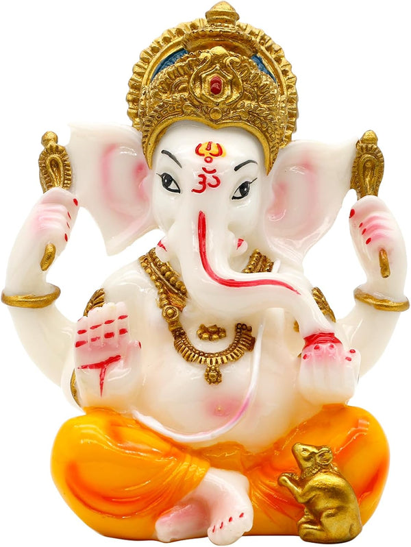 Hindu Lord Ganesha Idol, Ganesh Statue for Diwali Gifts, Indian Puja Items, Home Temple Decor, Wedding Return Gifts