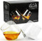Barbuzzo Rolling Whiskey Glasses Set of 2 - Hand-Blown Stemless Glasses for Better Aeration