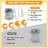 33ft 100 45 suddus LED Fairy Lights with Clips for Pictures, Photo Lights with Remote USB Powered & Battery Operated