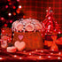 6 Pack 7 20 LAMPHOME Red Valentine's Fairy Lights Battery Operated (Included), ft LED Mini String Lights, Waterproof