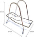 Stainless Steel Wire Cutting Board Storage Rack, Organizer Stand for Kitchen (Triangle)