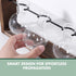 GARDEN REPUBLIC Plant Propagation Station, Wooden Stand with Propagation Tubes, Hanging Plant Glass Tubes Station