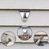 No-Hole Hooks Vinyl Siding Hangers - Low Profile, 4PK