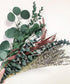 Natural Dried Flower Rack, Dried Flower Wall Hanging for Boho Farmhouse Wall Decor, Eucalyptus Dried Herb Rack