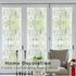 Finnez Frosted Window Film Non-Adhesive, Frosting Privacy Film for Glass Windows, Self Static-Cling Decorative