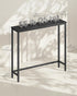 1 7.9 31.5 32 Inches, ULNT035BA01S VASAGLE Console Table, Entryway Table, One Piece Top, Easy Assembly, for Hallway
