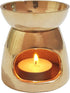Pure Source India Brass Burner|Essential Oil Burner with Candle for Diffuser Oils | Relax with Home Aromatherapy