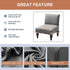 Armless Eco-Ancheng Chair Slipcover - Removable, Washable, Printed Covers for Living & Dining Room