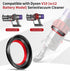 Dust Bin Top Fixed Sealing Ring, Compatible with Dyson V10 SV12 Vacuum Cleaner, Replacement Parts with T8 Screwdriver