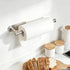 Paper Towel Holder Under Cabinet - Self Adhesive Paper Towel Roll Holder Wall Mount, Gewtur Stainless Steel Paper Towel