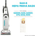 Simplicity Vacuums SAH-6 Certified Hepa Vacuum Bags, Fits S20EZM, 6-Pack Set
