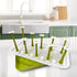 Removable Large Water Bottle Drying Rack - Vertical Kitchen Counter Rack for Bottles, Glasses, Tumblers