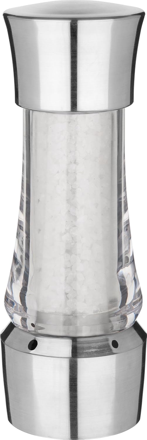 Trudeau No Mess Adjustable Salt Mill - Effortless Seasoning
