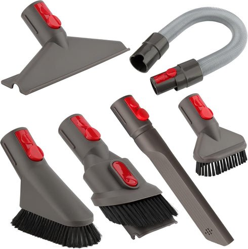 Accessory Tool Kit Attachment Set with Extension Hose for Dyson GEN5 V15 V12 V11 V10 V8 V7