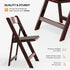 1 VINGLI Resin Folding Chairs with Cushion, Foldable Plastic Chair with Comfortable Padded Seats, Perfect for Event