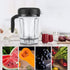 Blender Cup Container, Transparent Food Blender Container with Blade Lid Replacement for Vitamix 64oz
