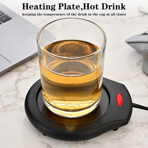 ASAWASA Coffee Mug Warmer, Candle Warmers for Large Jar, Safely Releases Scents Without a Flame, Enjoy Your Warm Coffee