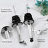 4 Pack 3/4" Oil Pourerswith Flip Top, Olive Oil Dispenser Spout, Oil Spout Liquor Bottle Pourer Spouts, Speed Pour