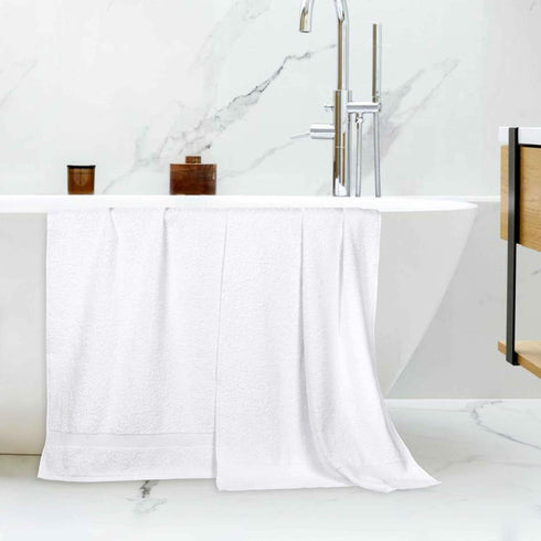 2-Piece Set, Superior Cotton Bath Sheet Large Towels for Body, Quick Dry, Bathroom Essentials, Guest/Master Bath