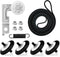 Upgraded Dryer Repair Kit for LG Kenmore Gas Dryer, Includes Drum Roller, Belt, and Idler Pulley by NISHCON