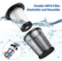 Handheld Car Vacuum Cleaner Cordless, 9500PA Powerful Suction, Lightweight Wireless Mini Vacuum with LED Light for