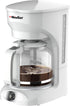 MUELLER HOME 12-Cup White Coffee Maker - Borosilicate Carafe, Auto-Off, Reusable Filter,