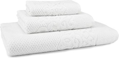 EastNBlue Galata Premium Bath Towels Set of 3 - Turkish Cotton Washcloth,