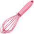 Chef Craft Premium Silicone Wire Cooking Whisk, 10.5 Inch in Pink