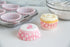 Fox Run Gingham Bunny Paper Muffin and Cupcake Liners, Set of 50 Standard Size Wrappers