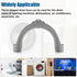 Washing Machine Drain Hose Holder Hook, U Shaped Drain Hose Hook for Washer Dishwasher Drain Hose U Bend